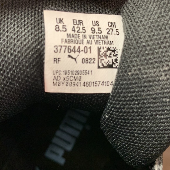 PUMA Mens Mb.02 Phenom Basketball Sneakers Shoes - Black - Picture 5 of 6